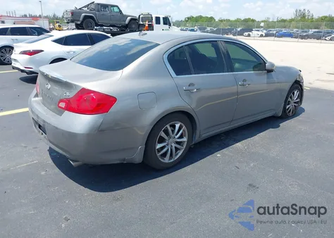 2008 Infiniti G35 Journey from USA, damaged, VIN JNKBV61EX8M203780